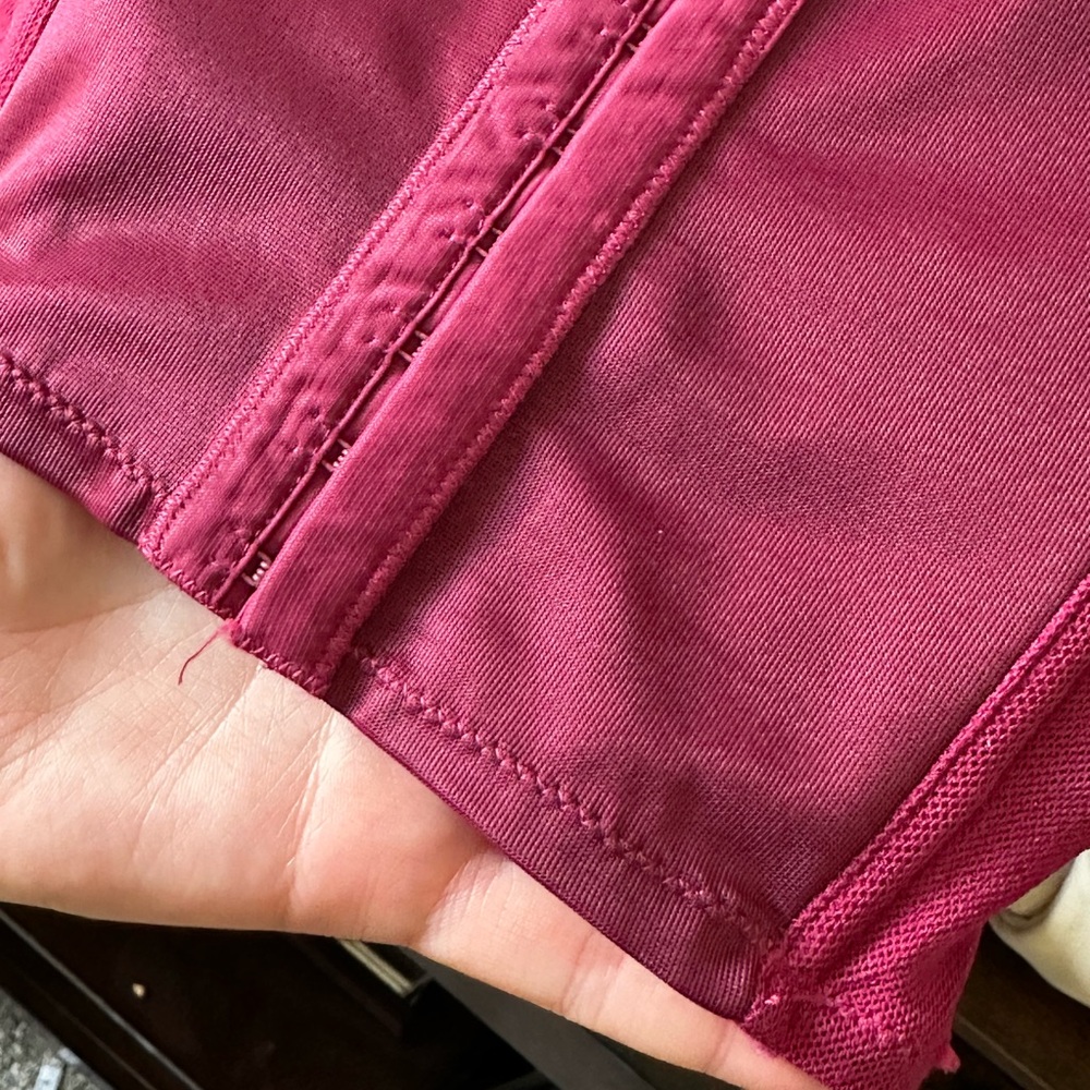 Beautiful Pink Corset Top with Floral Embroidery - Picture 8 of 14